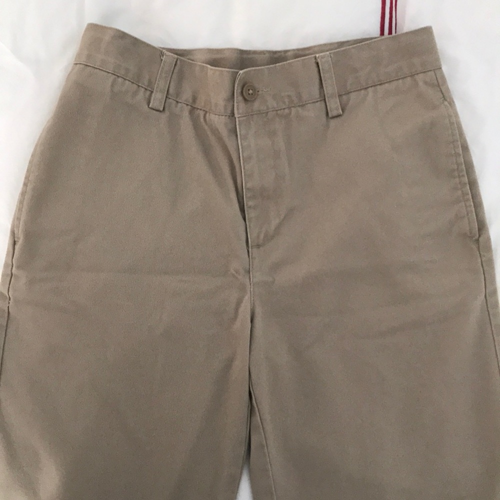 Lands End khaki pants LIKE NEW! Boys 14 (12-14)